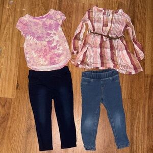 Cat & Jack Blue Elastic Waistband Pants